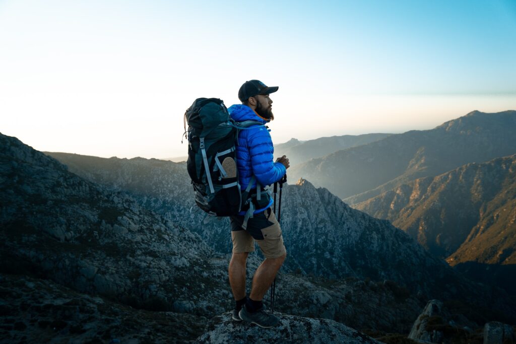 large hiking backpack