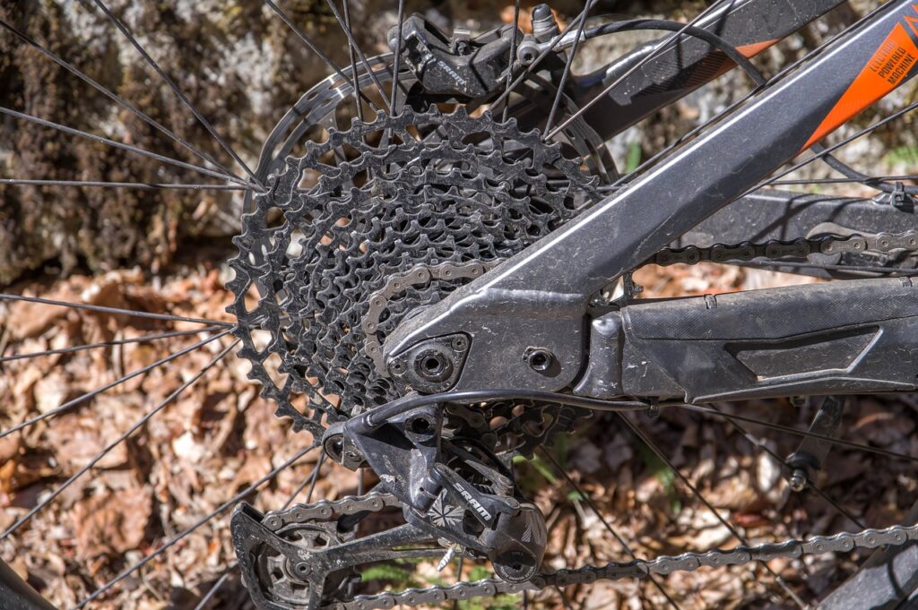 dirty sram MTB Rear Derailleur